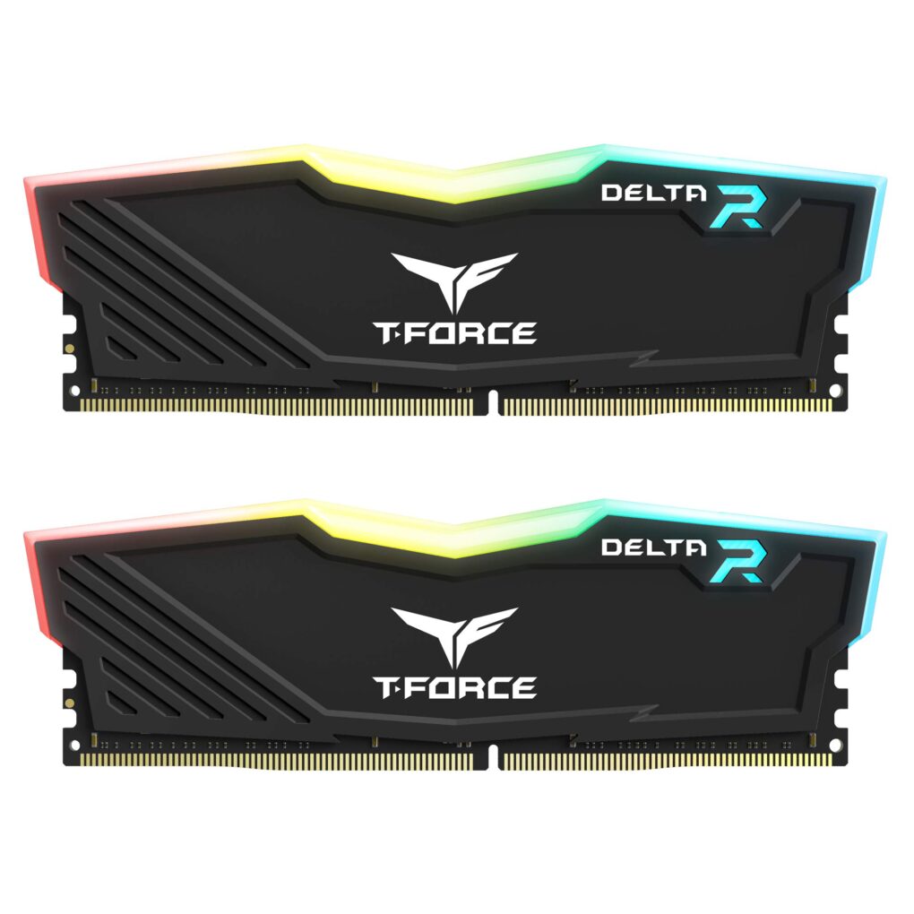 ⁦TEAMGROUP T-Force Delta RGB DDR4 32GB (2x16GB) 3600MHz⁩ - الصورة ⁦3⁩
