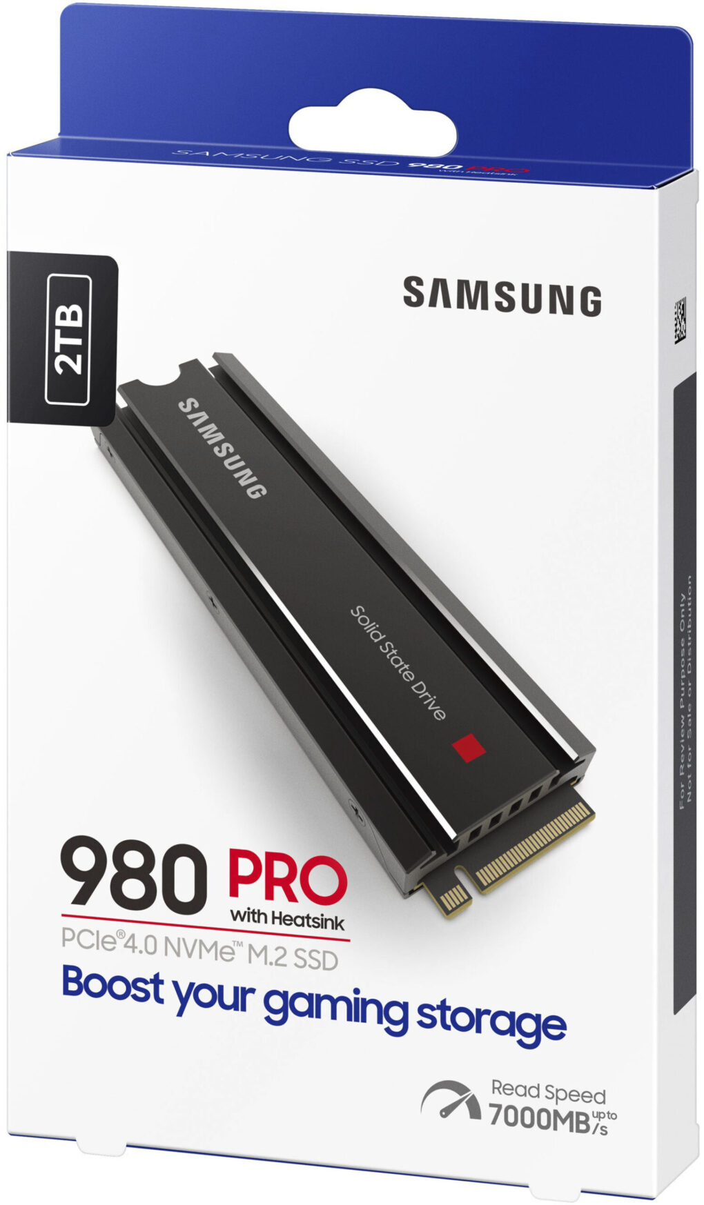⁦SAMSUNG 980 PRO SSD with Heatsink 2TB⁩ - الصورة ⁦4⁩