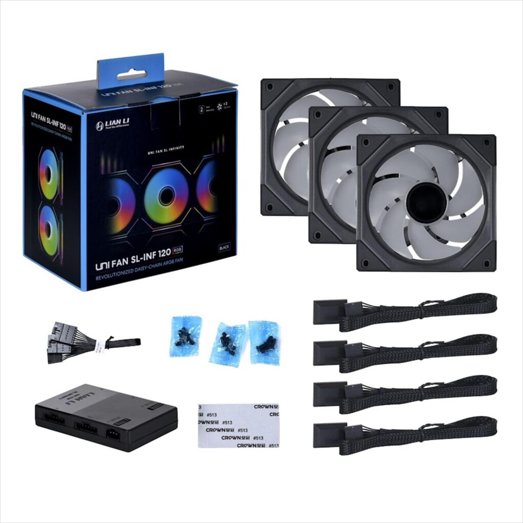 ⁦Lian Li UNI FAN SL-INFINITY 120 RGB⁩ - الصورة ⁦2⁩