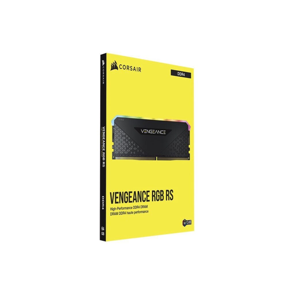 ⁦Corsair VENGEANCE RGB PRO SL 16GB 8GBx2 DDR4 3600MHz C18 *White⁩ - الصورة ⁦2⁩