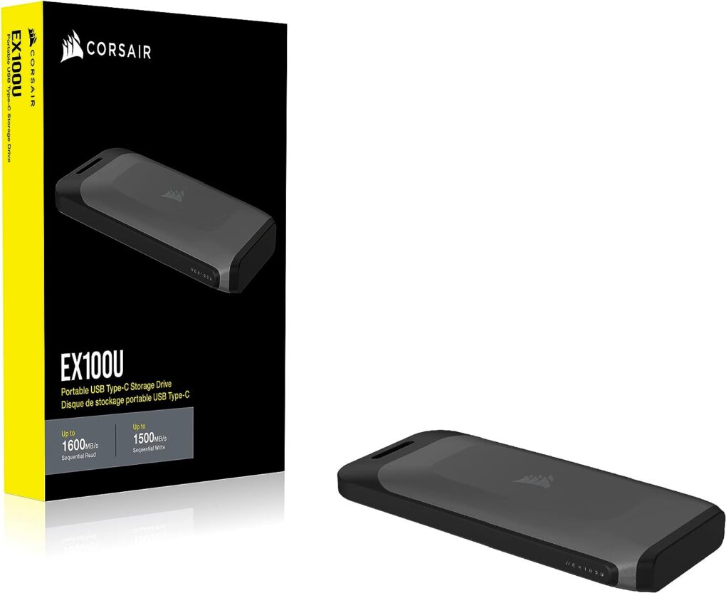 ⁦Corsair EX100U 2TB Portable⁩ - الصورة ⁦2⁩