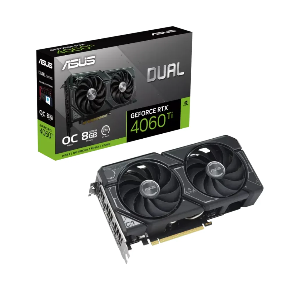 ASUS Dual GeForce RTX™ 4060 Ti OC Edition 8GB