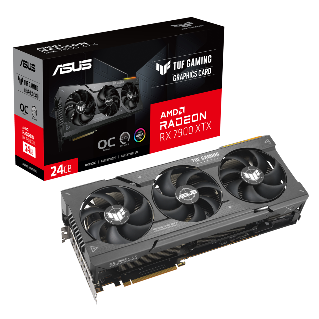 ASUS TUF Gaming Radeon™ RX 7900 XTX OC Edition 24GB GDDR6 Graphics Card