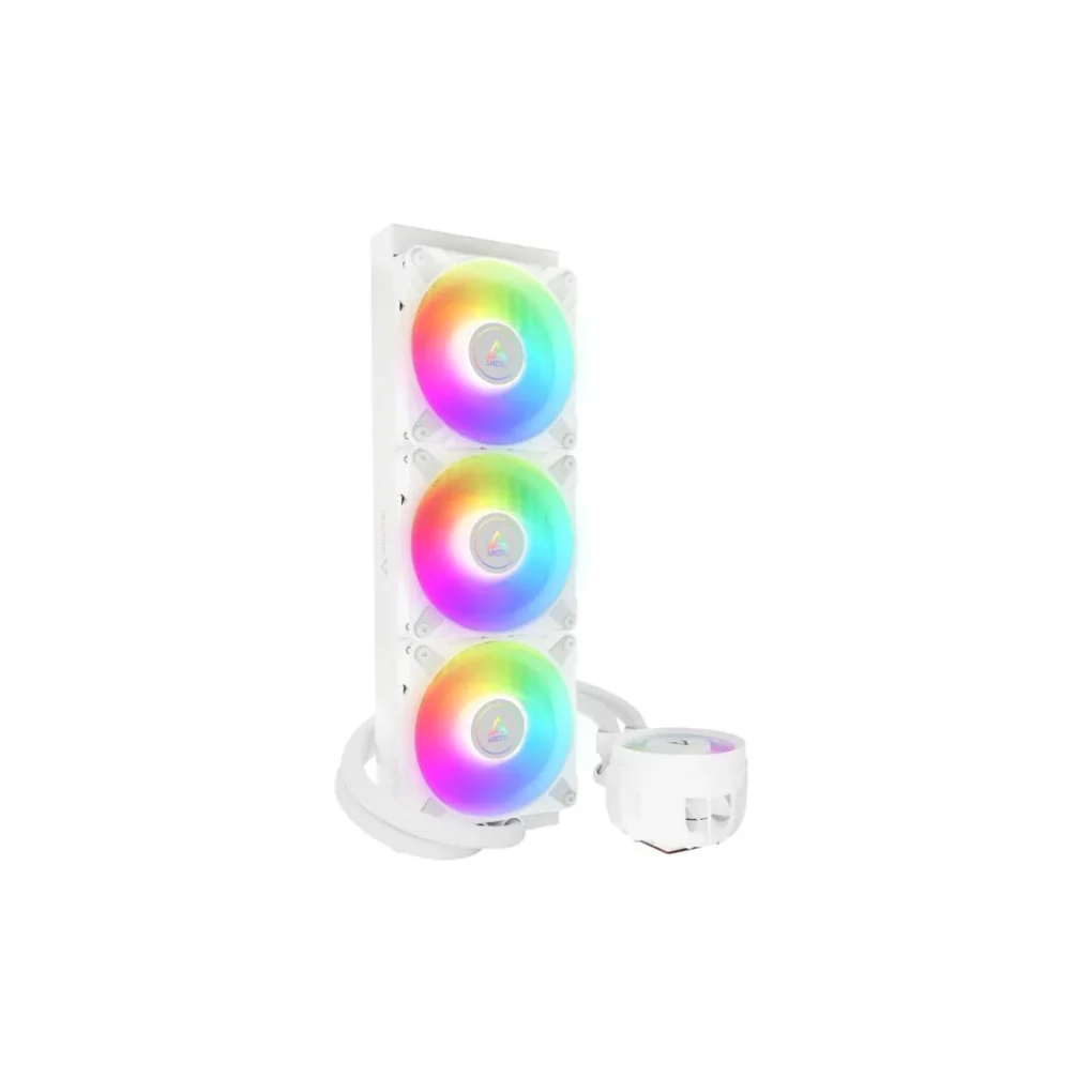 ⁦Arctic Liquid Freezer III 360 A-RGB - White - Black⁩ - الصورة ⁦3⁩