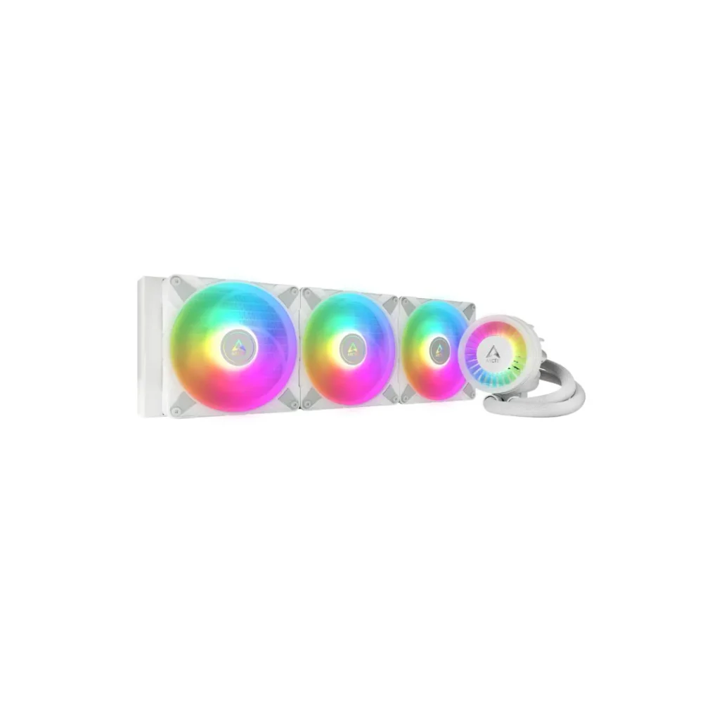 Arctic Liquid Freezer III 420 A-RGB - White - Image 2
