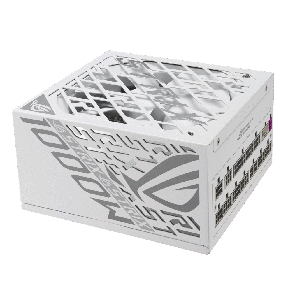 Alternative view of ASUS ROG Strix 1000G Aura White Edition