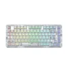 Redragon Redragon ELF PRO K649 RGB 75%, USB-C wired, BT , 2.4 GHz wireless Translucent Crystal Switch