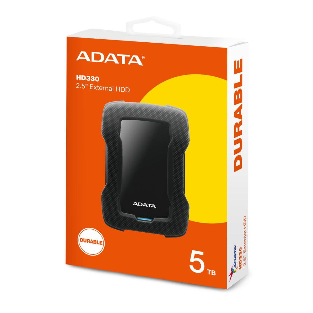 Adata HD330 5TB USB 3.1 Portable External Hard Drive