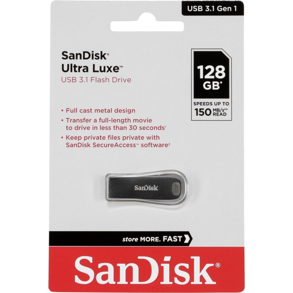 SanDisk Ultra Luxe USB 3.2  128GB