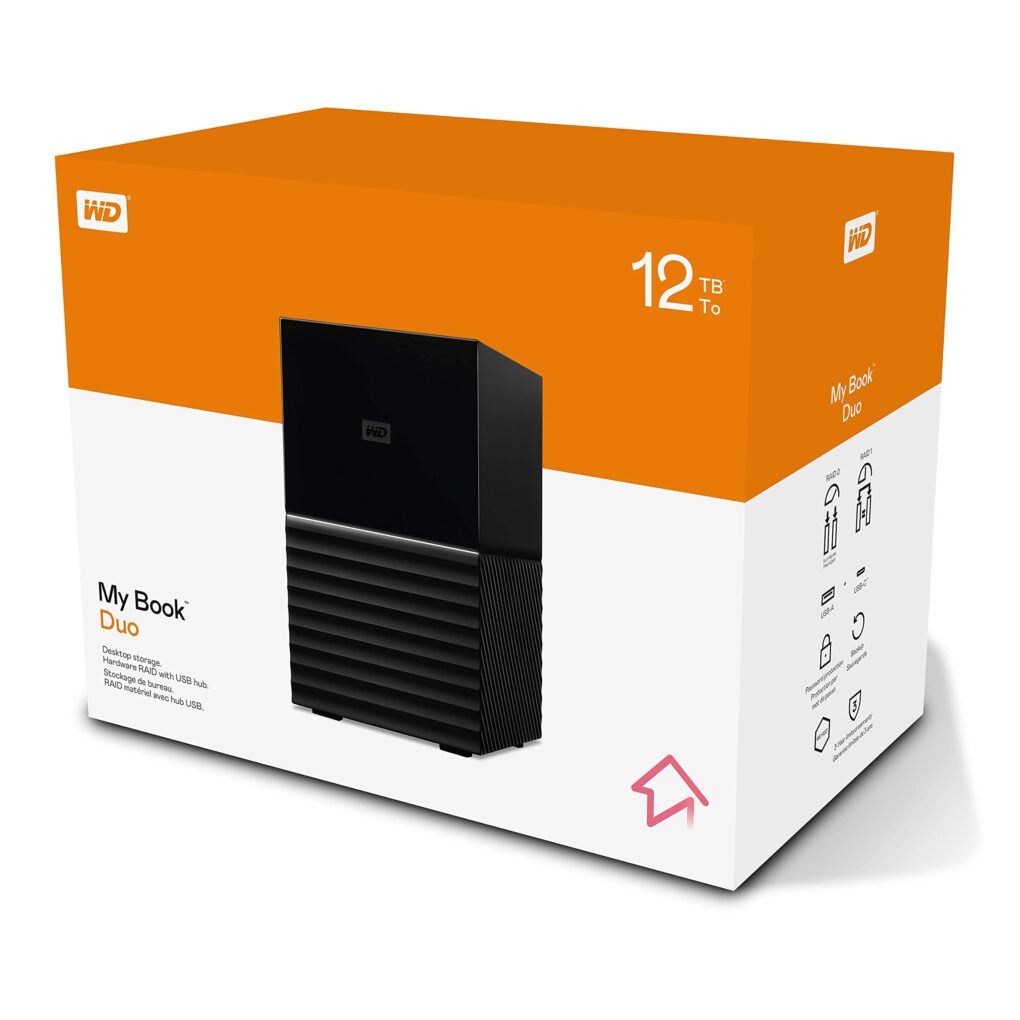 WD TB My Book Desktop External Hard Drive, 12 TB