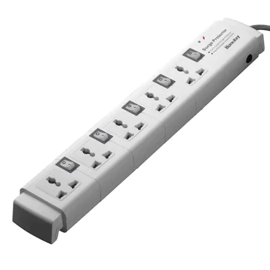 Huntkey PZC604 Power Strips, Universal Standard (3m)