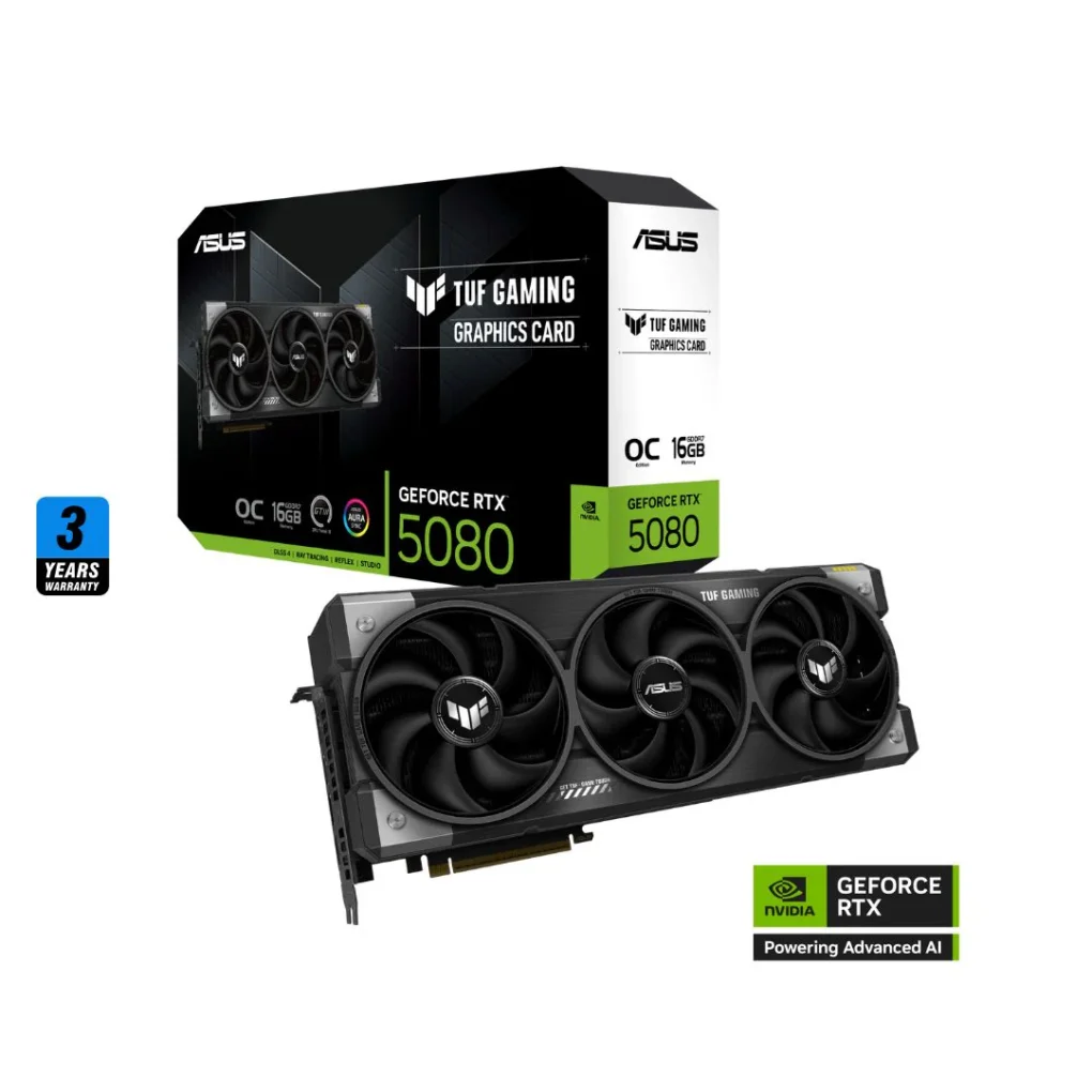 ASUS TUF Gaming GeForce RTX ™ 5080 16GB GDDR7 OC Edition Gaming