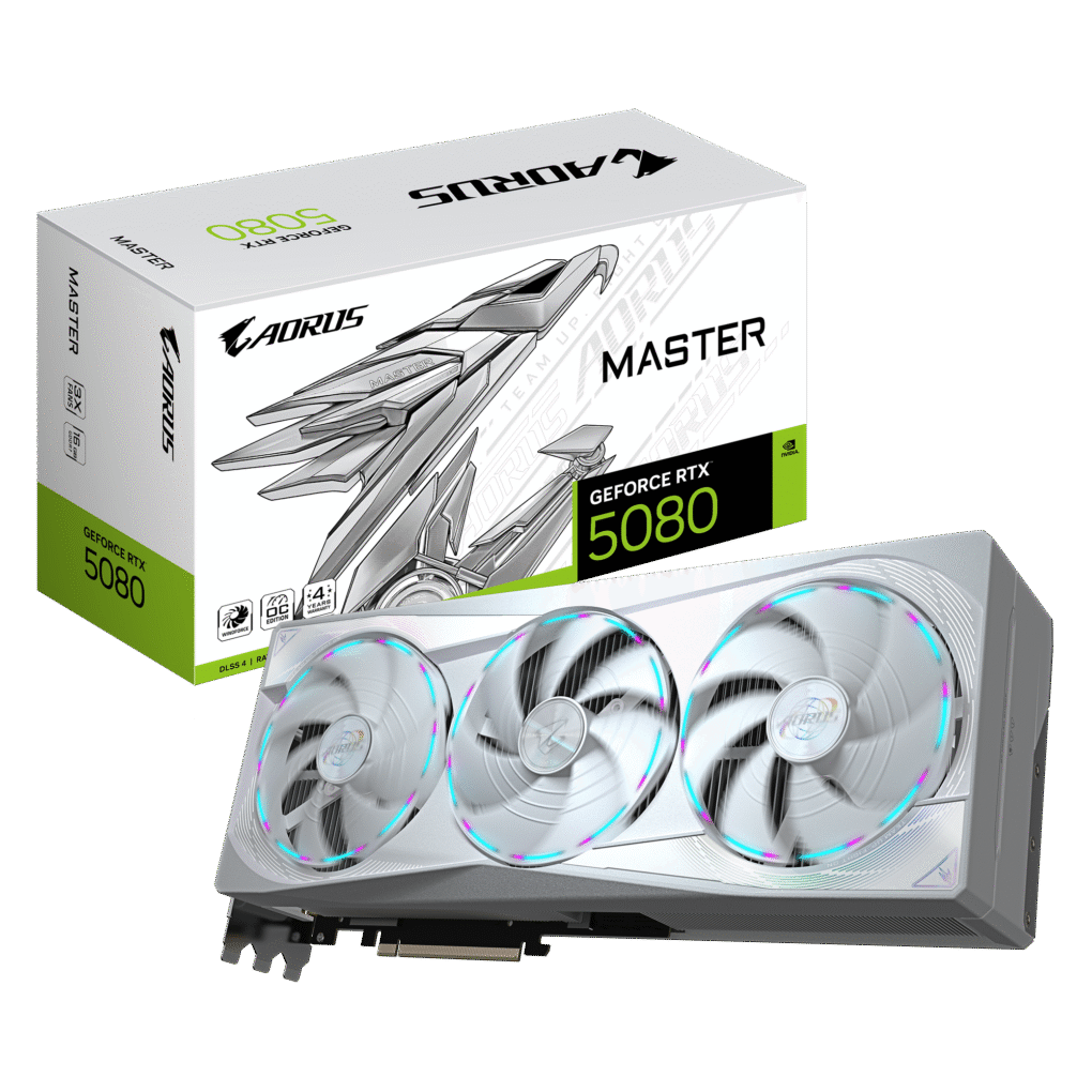 GIGABYTE AORUS GeForce RTX 5080 Master ICE
