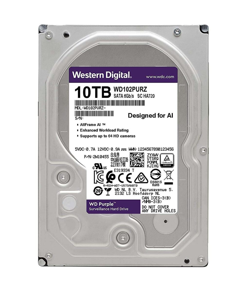 Western Digital 10TB WD Purple