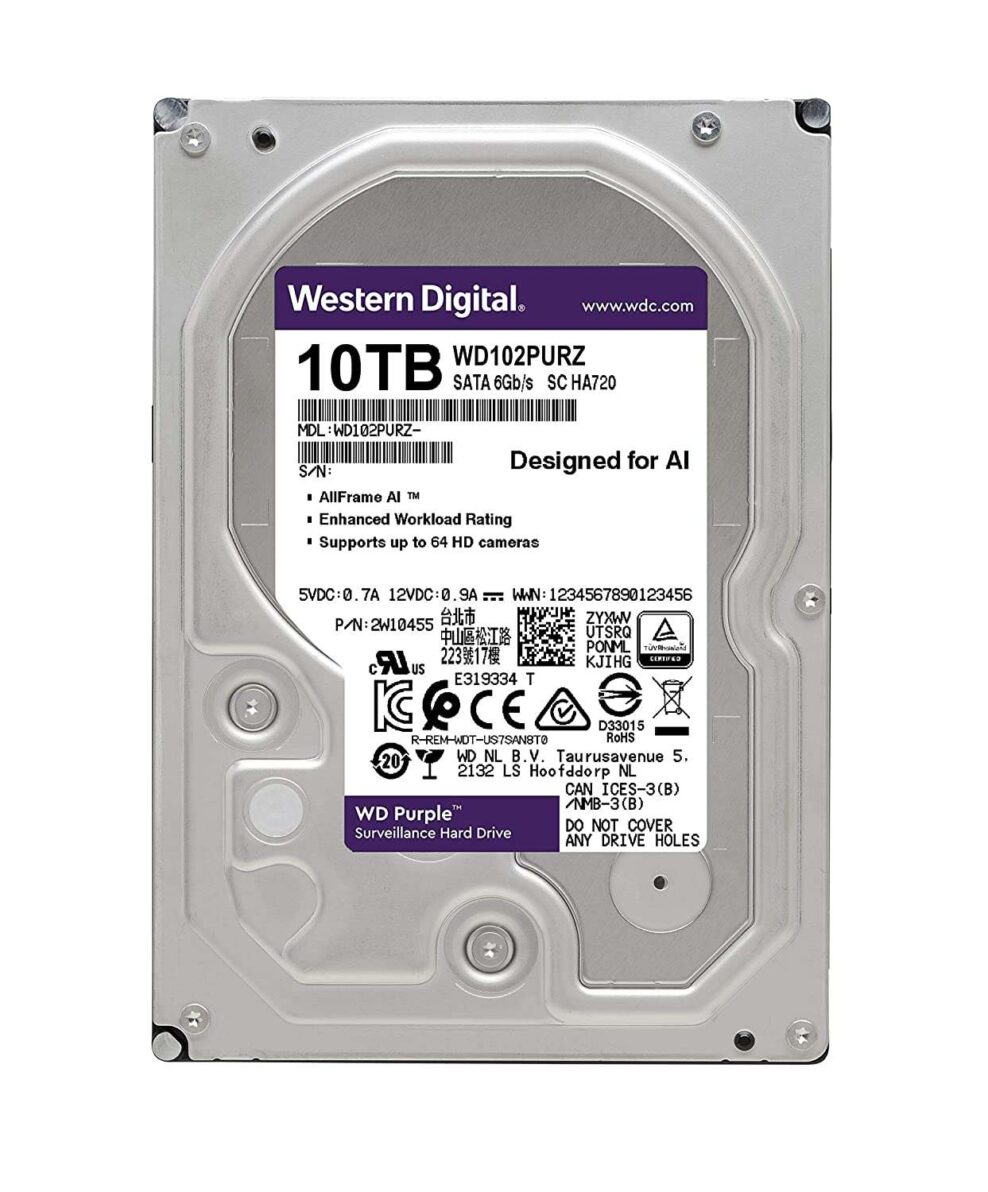 Western Digital 10TB WD Purple