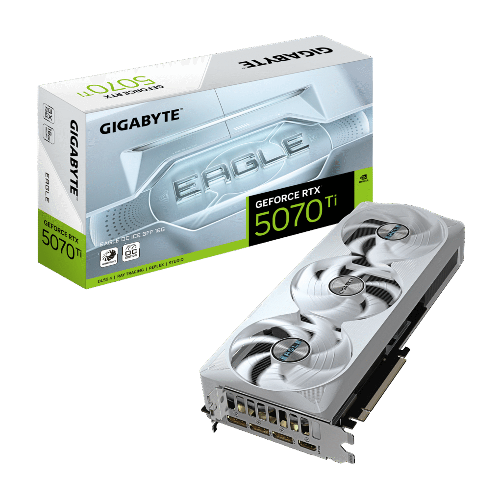 GIGABYTE GeForce RTX 5070 Ti Eagle OC ICE SFF 16G