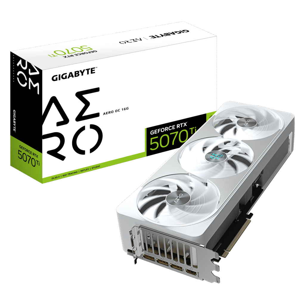 GIGABYTE GeForce RTX 5070 Ti AERO OC 16G Graphics Card