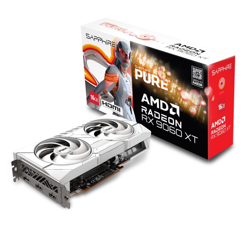 Sapphire Pure AMD Radeon™ RX 9060 XT Gaming OC
