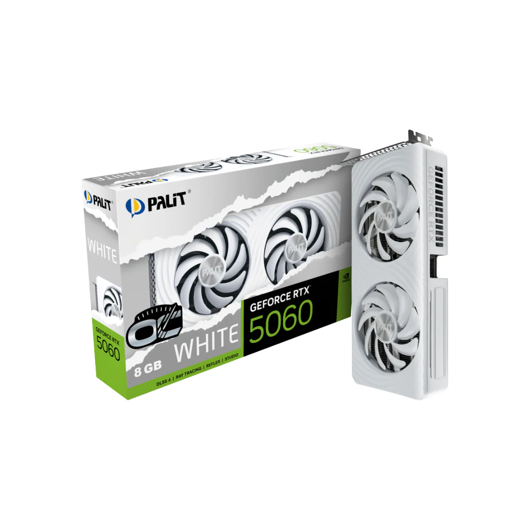 Palit RTX 5060 White OC 8GB GDDR7 128-bit
