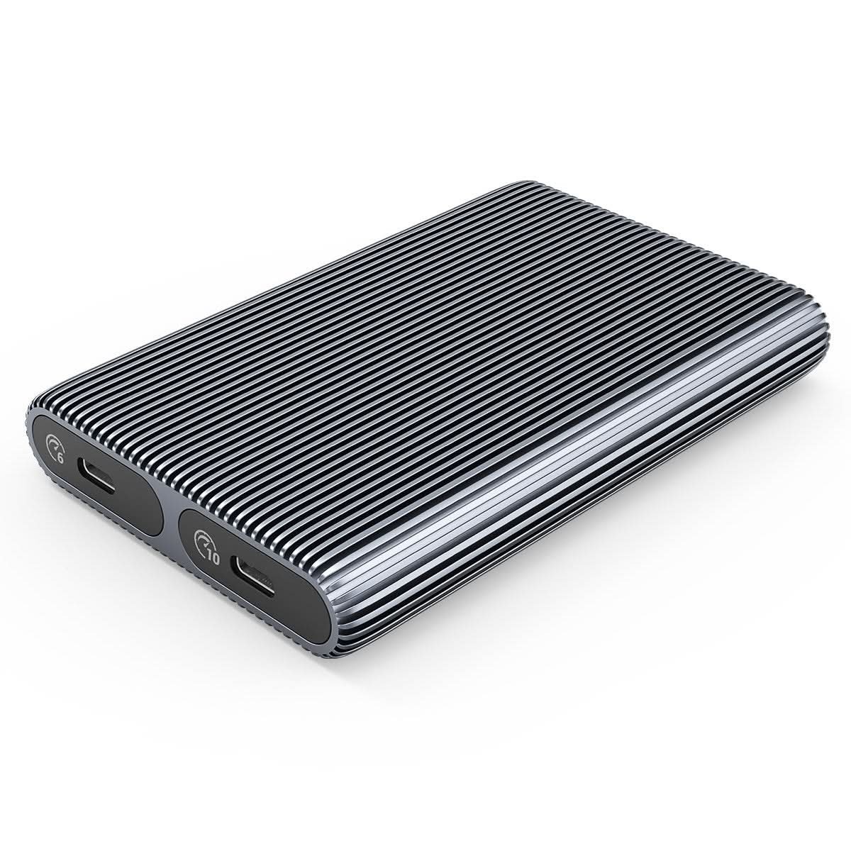 ORICO Dual M.2 NVMe with SATA SSD Enclosure