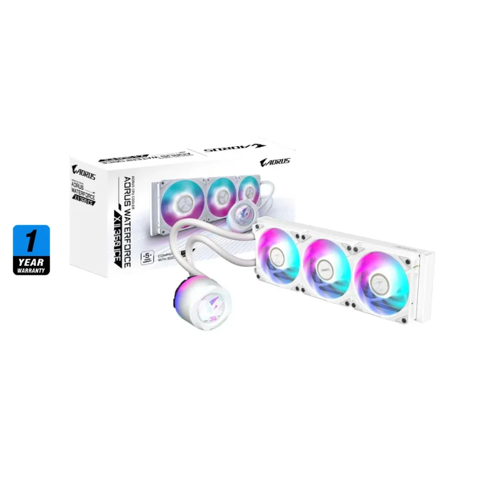 Alternative view of AORUS WATERFORCE X II 360 Liquid CPU Cooler