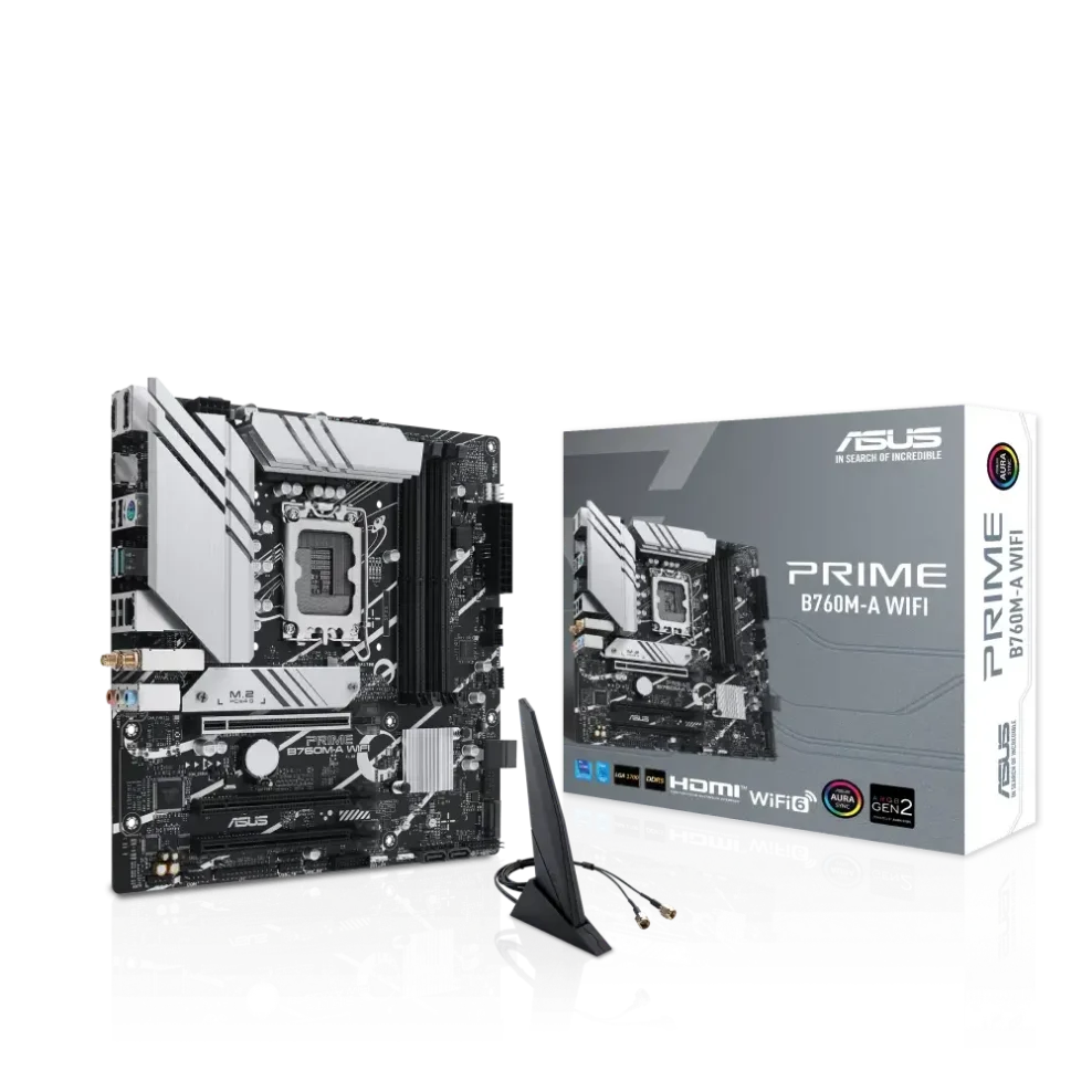Alternative view of ASUS Prime B760M-A WiFi