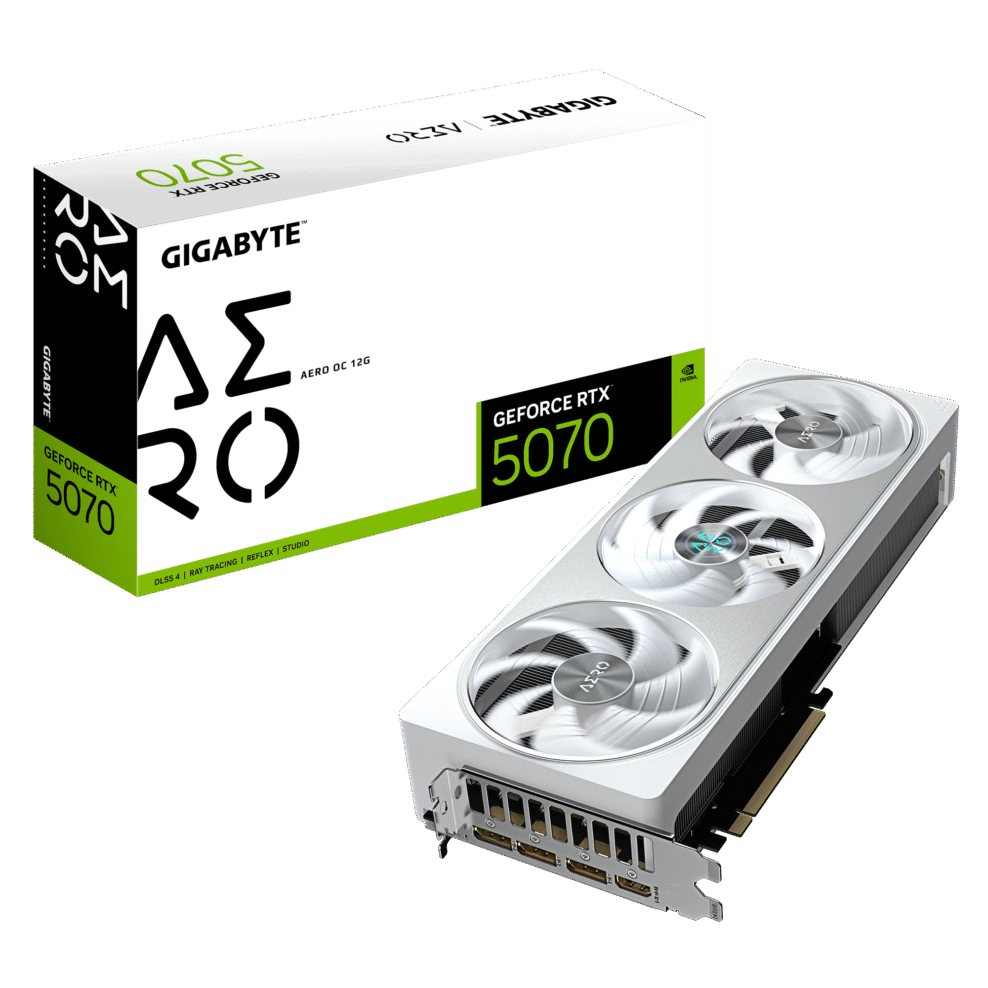 Gigabyte GeForce RTX™ 5070 AERO OC 12GB