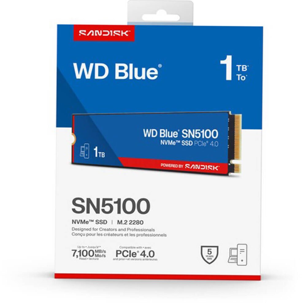 WD Blue SN5100 NVMe – 1TB