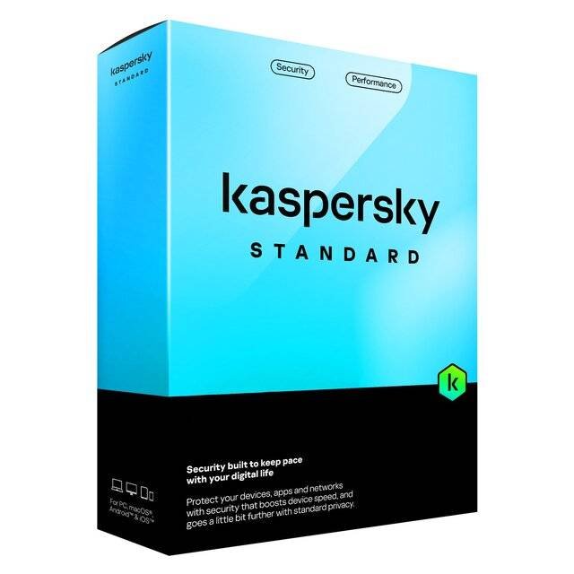 Kaspersky Standard – 1 Device / 1 Year
