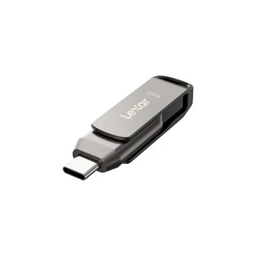 Alternative view of Lexar (64) GB JumpDrive Dual Drive D400