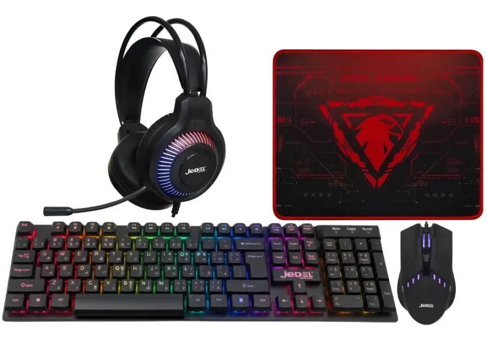 Alternative view of JEDEL CP-09 4 in 1 Gaming Combo