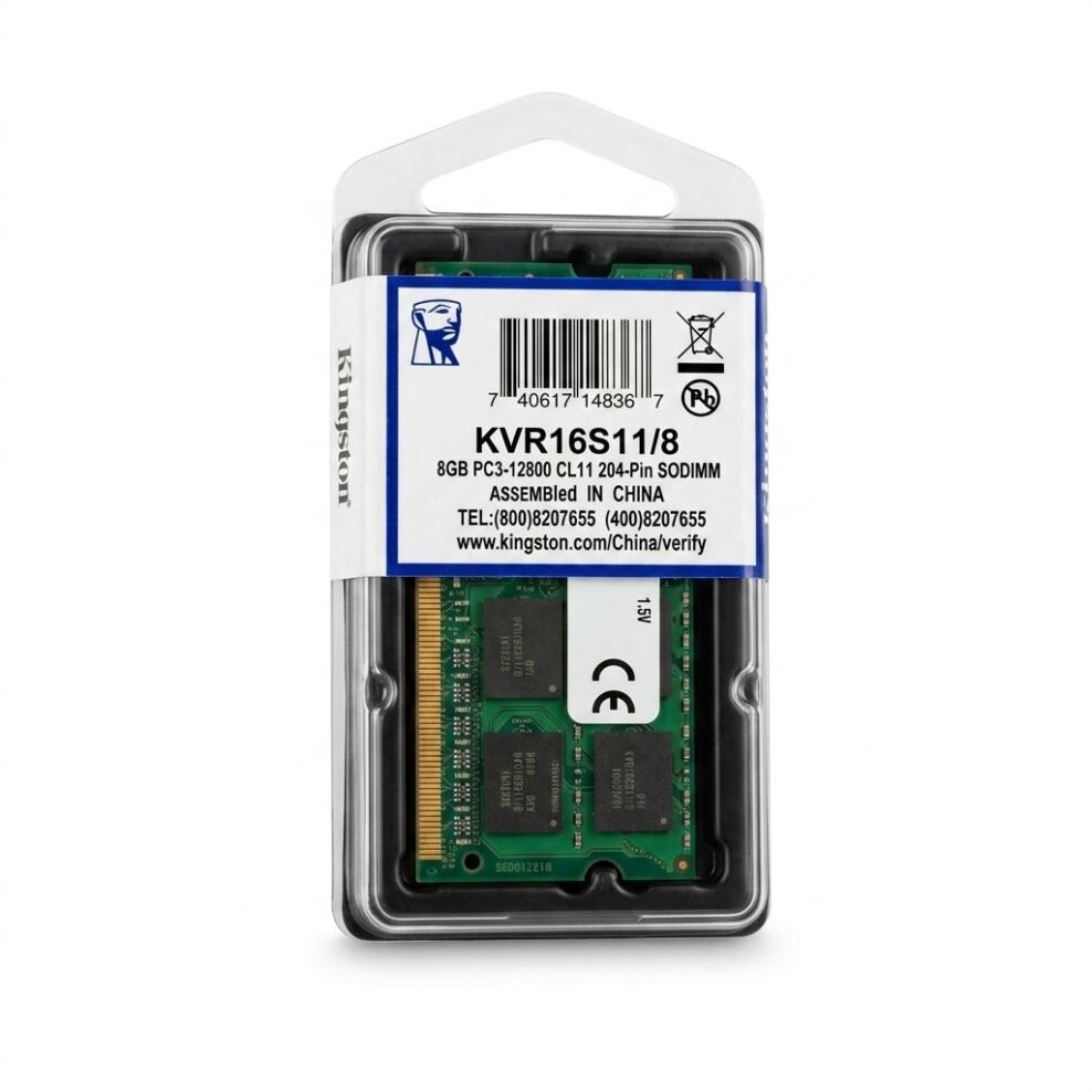 Kingston ValueRAM 8GB DDR3 1600MHz SODIMM