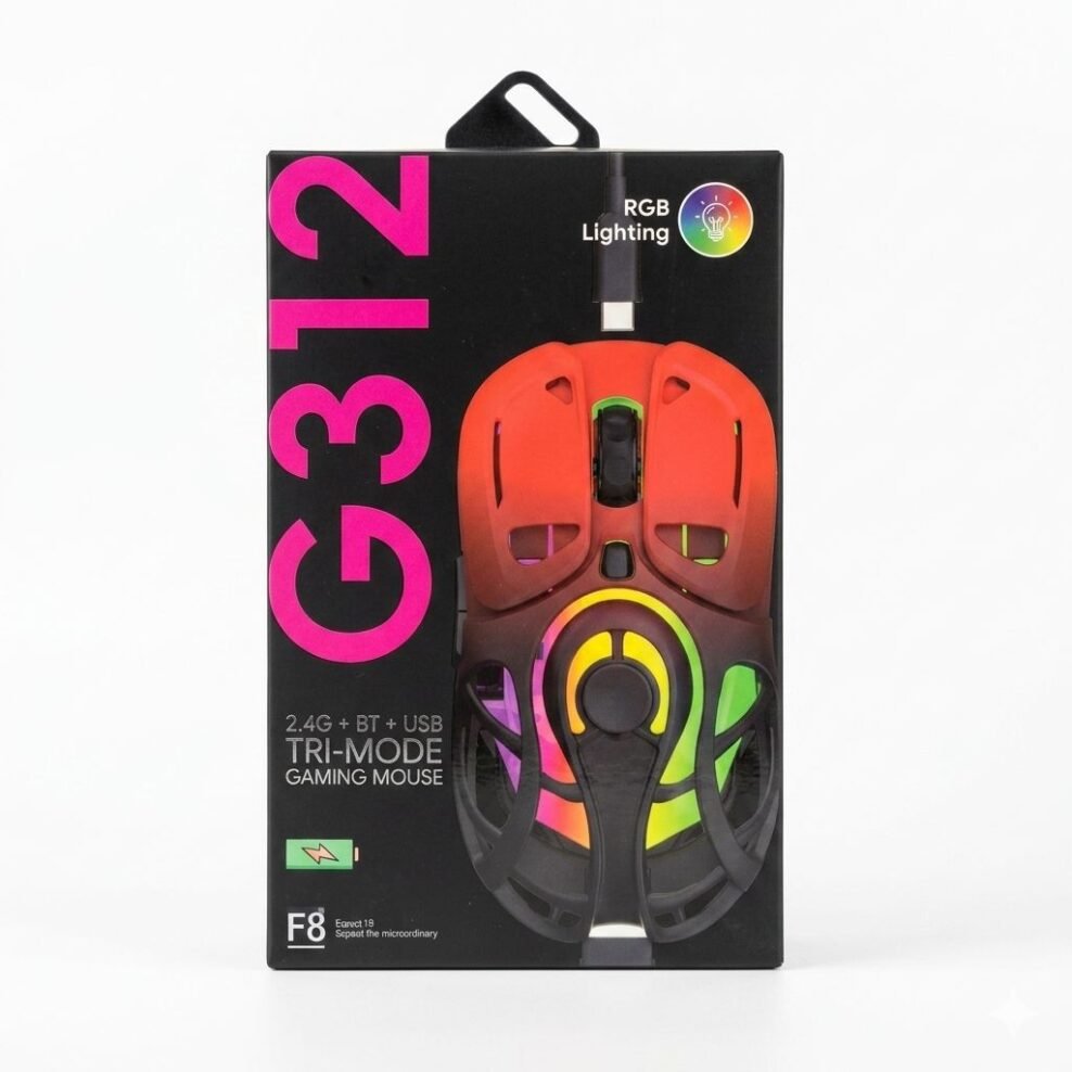 G312 Tri-Mode RGB Gaming Mouse