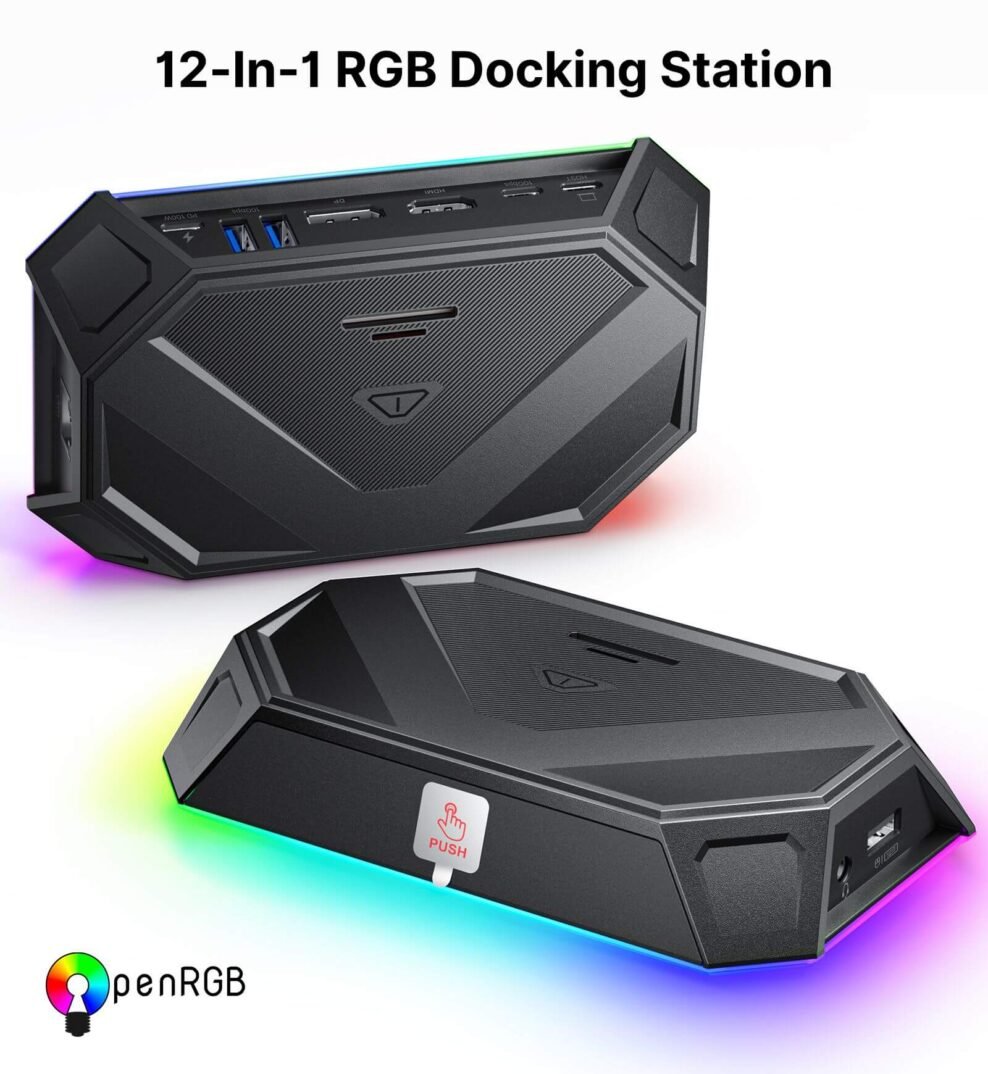 JSaux RGB Docking Station