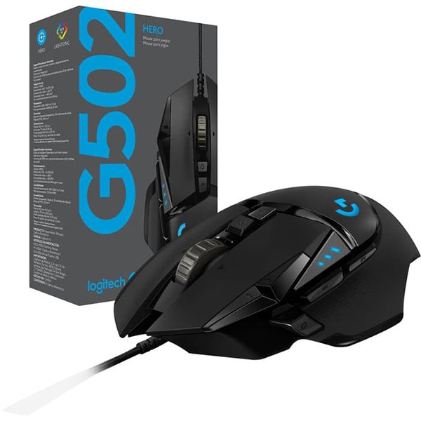 Logitech G502 HERO High Performance Wired Gaming Mous