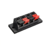 4 Way Spring Push Release Connector Speaker Terminal