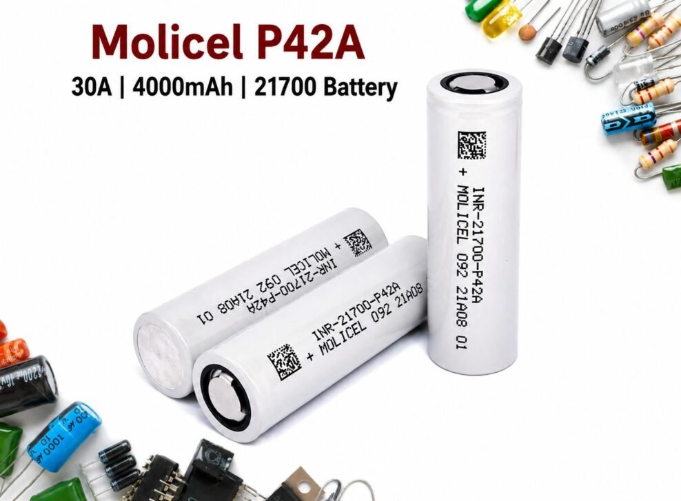Molicel P42A 30A 4000mAh 21700 Battery
