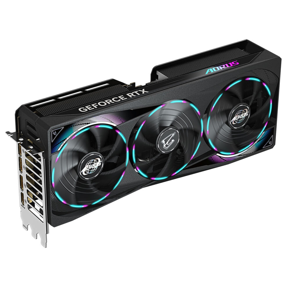 Alternative view of Gigabyte Aorus GeForce RTX 5070 Master 12G Graphics Card