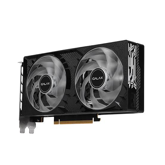 Alternative view of Galax GeForce RTX 5050 1-Click OC 8GB GDDR6 Gaming Graphics Card