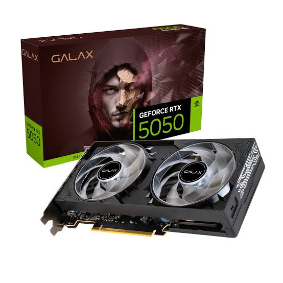 Galax GeForce RTX 5050 1-Click OC 8GB GDDR6 Gaming Graphics Card