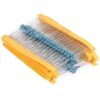 600PCS 0.25W Metal Film Resistor Kit 1% Resistor Assorted Kit Set 10 -1M Ohm whith Box X-CX0226B