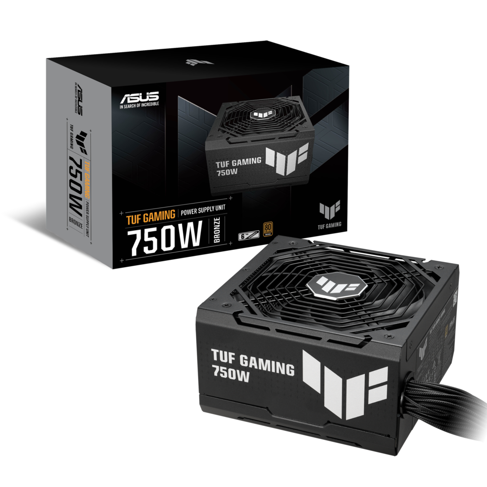ASUS TUF Gaming 750W Bronze EVO Power Supply Unit – TUF-GAMING-750B-EVO