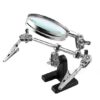 5X Welding Magnifying Glass Helping Hand Clip Clamp Rework Repair Tools JM501