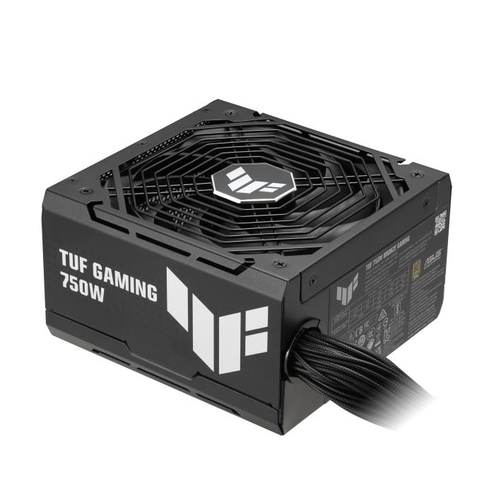 Alternative view of ASUS TUF Gaming 750W Bronze EVO Power Supply Unit – TUF-GAMING-750B-EVO