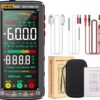 ANENG 682 Smart Digital Multimeter NCV Tester Meter 6000 Counts 5-inch LCD Backlit Flashlight Rechargeable
