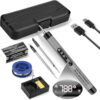 Cordless Electric Soldering Iron Pen Portable Type-C Interface Soldering Iron Set Temperature Adjustment 012694