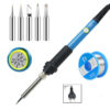AC 220V 60W Adjustable Temperature Electric Soldering Iron #A2 050578