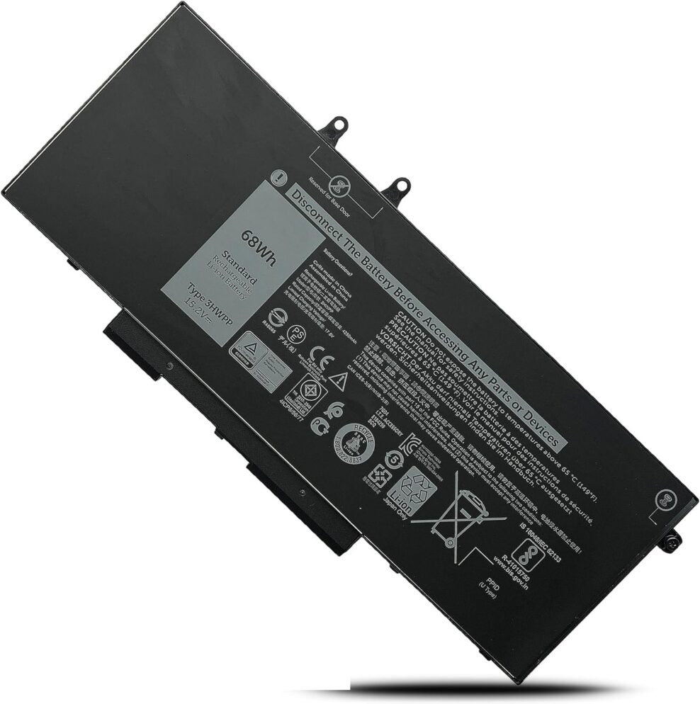 BATTERY DELL TYPE 3HWPP - 62wh