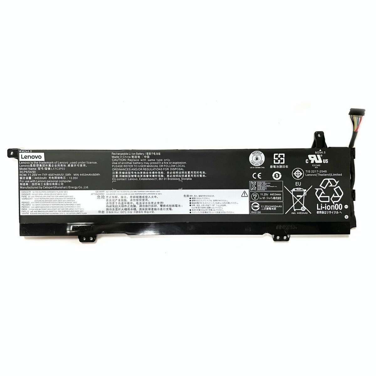 BATTERY LENOVO L17C3PE0 - 51.5wh