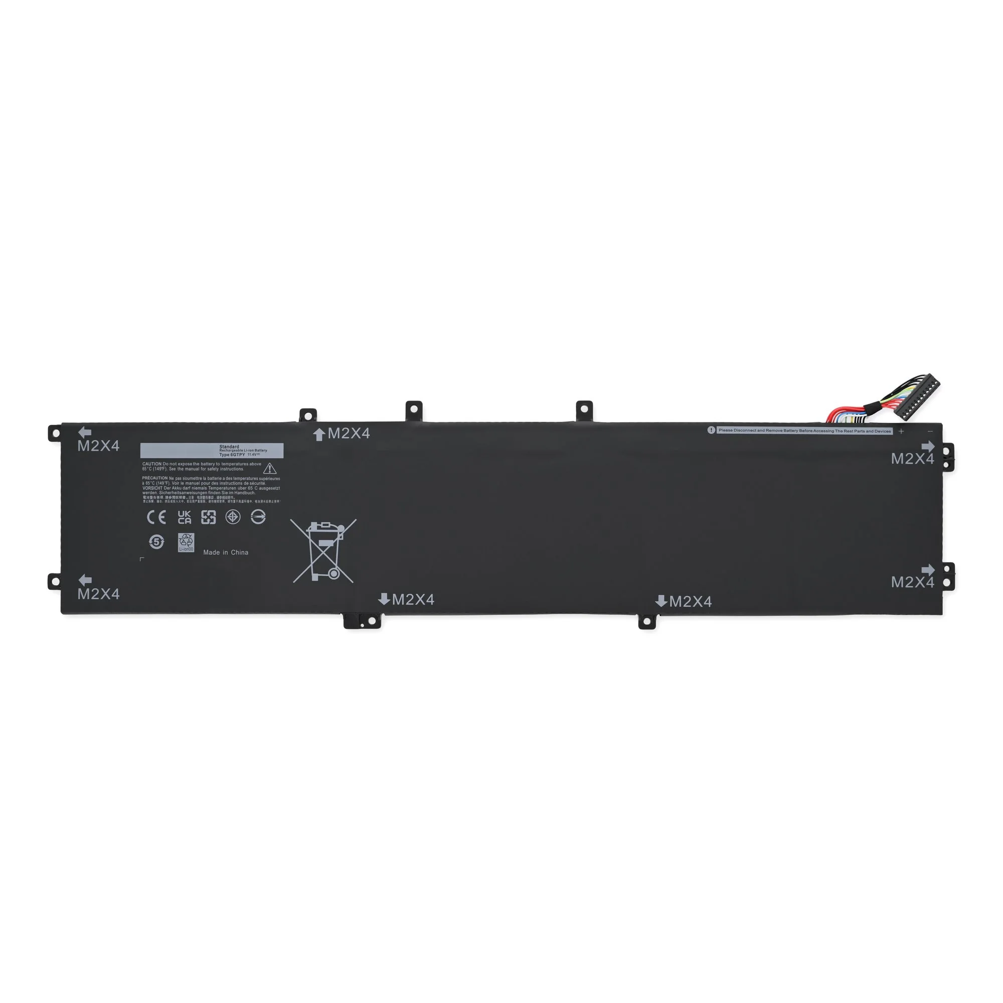 Dell 6gtpy battery - 6000mah